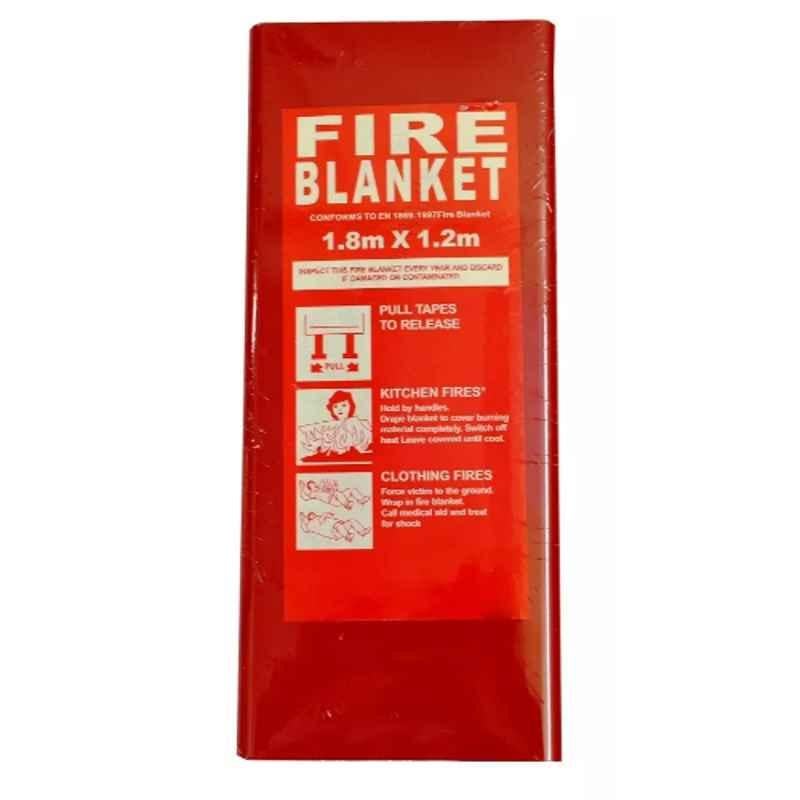 Mastership 1.8x1.2m Fiber Glass Fire Blanket, SSWW157 (Pack of 10)