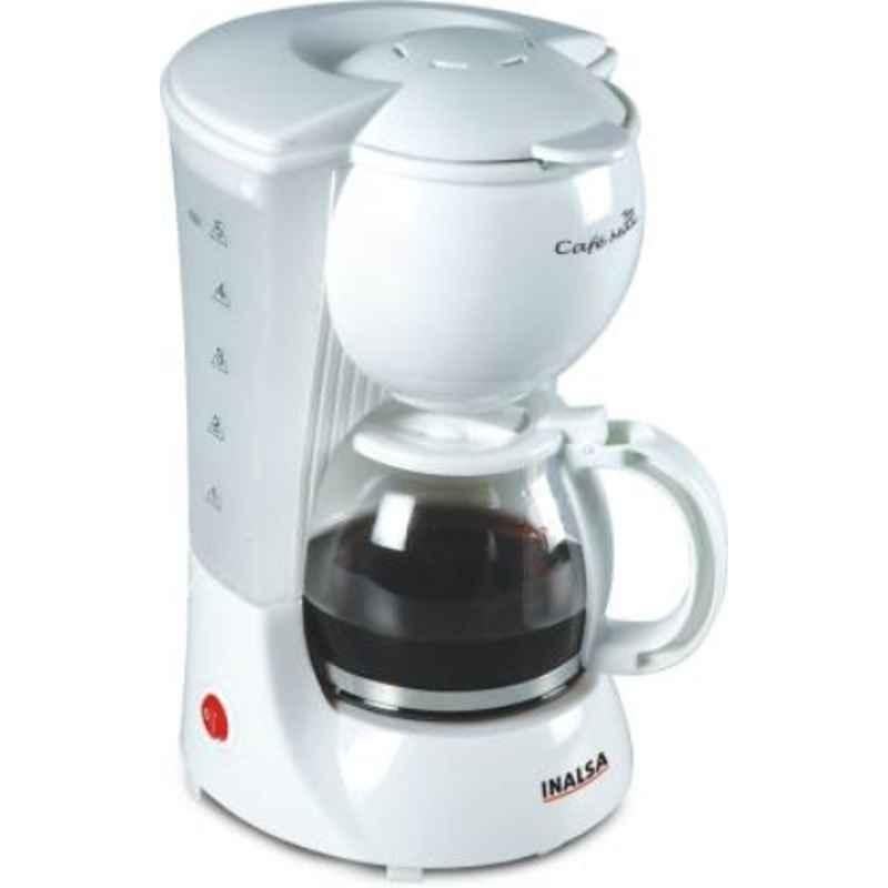 Inalsa Cafe Max 600W White Coffee Maker