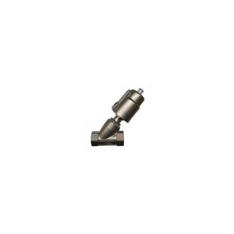 Techno Y TYPE ANGLE VALVE SS304-Single Acting_Y25