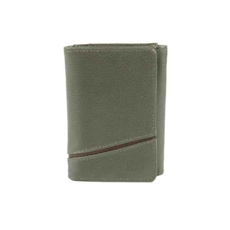 Elan 7x2x10.5cm 4 Slots Green Business Card Holder, EFCH-5126-GN