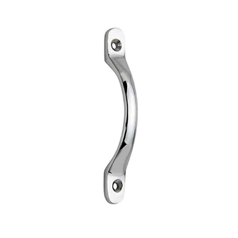 Screwtight B100802CP-10 5 inch Brass Elegant Chrome Plated Door Handle (Pack of 10)