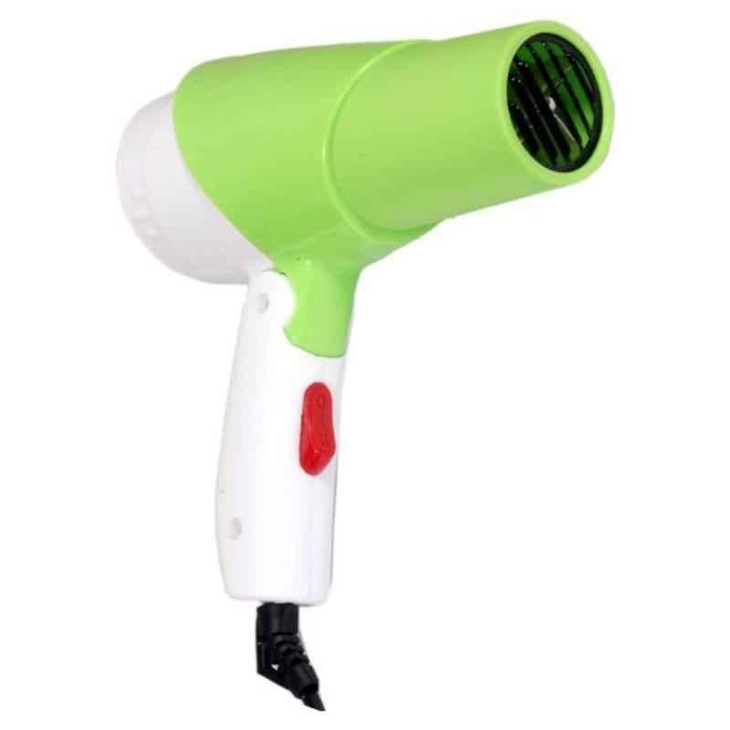Lenon 1280 1000W Green Foldable Hair Dryer (Pack of 3)