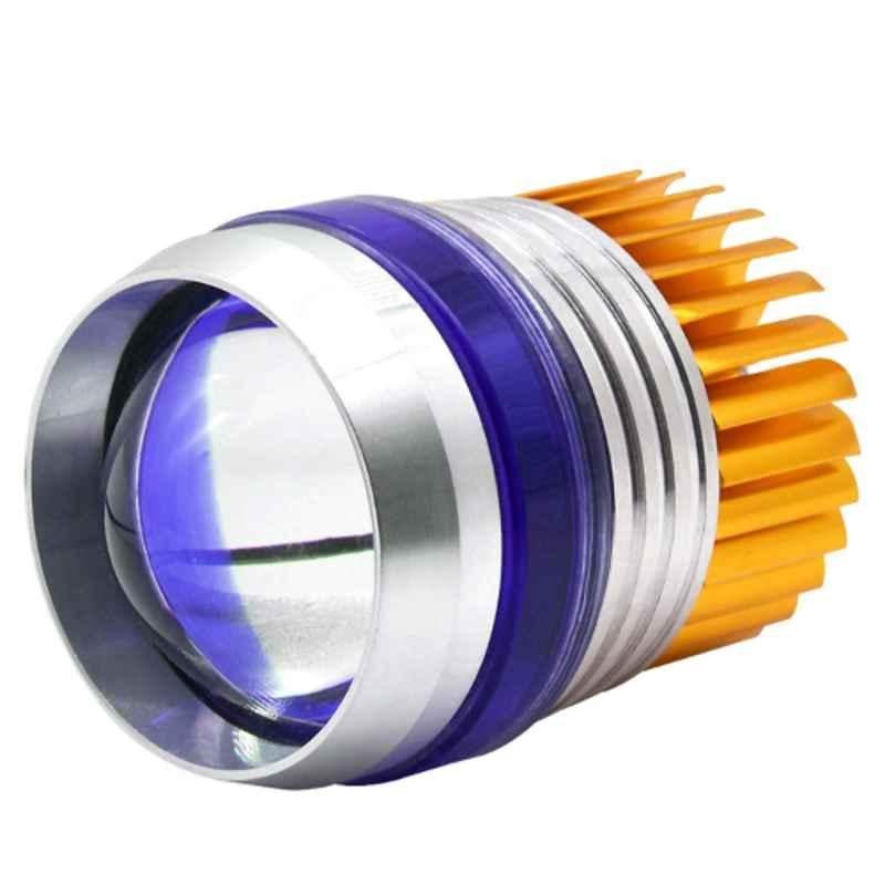 AllExtreme EXU2PLB1 U2 Projector Dual Ring COB Blue LED Headlight