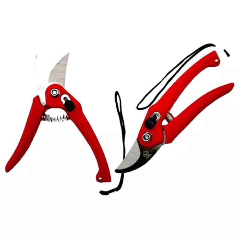 Sky Blue 0.98 inch Iron Bypass Pruner, SBPRUNERMDX0197 (Pack of 2)