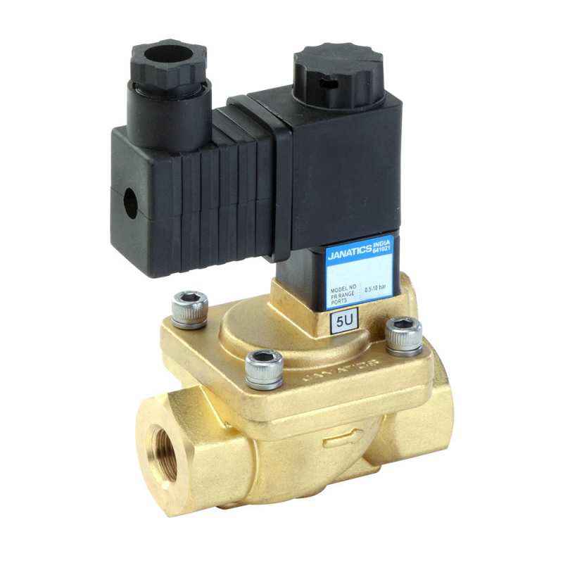 Janatics 2/2 Type G1/2 Pilot Operated Solenoid Valve, DMN227A63-A