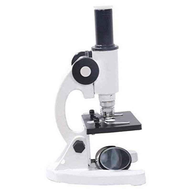 Labcare 100X Black & White Diecast Lens Compound Baby Microscope, LB-SNM90