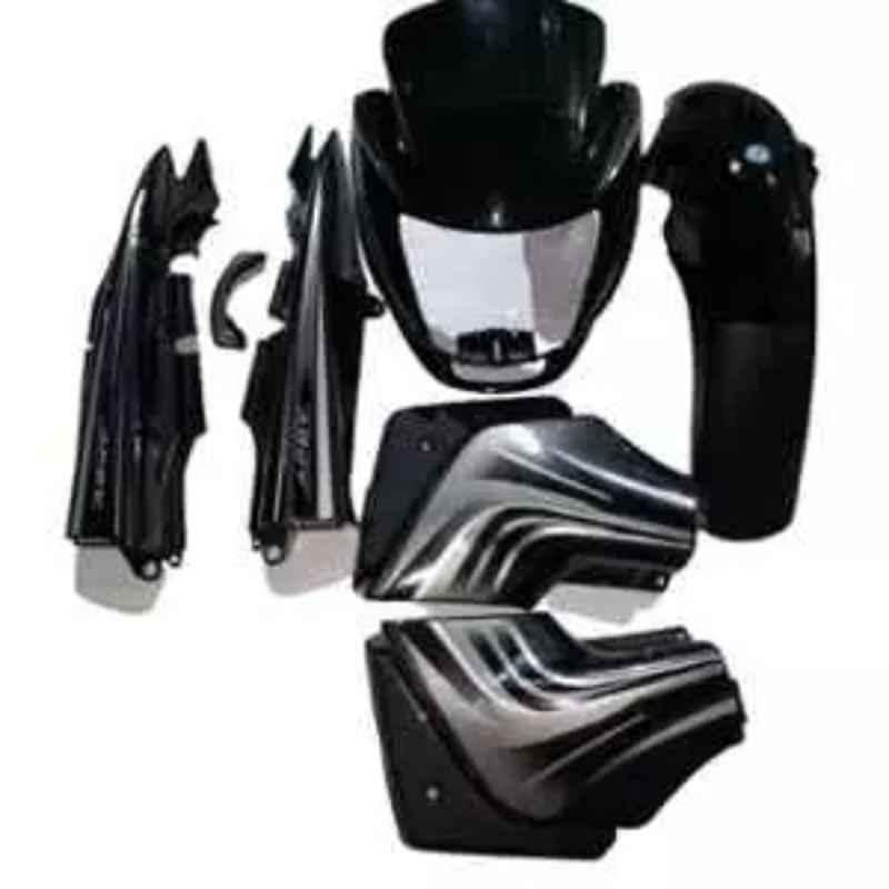 Ultra Black & Grey Full Body Kit for Hero Passion Pro U27, ULT-H4BMPP