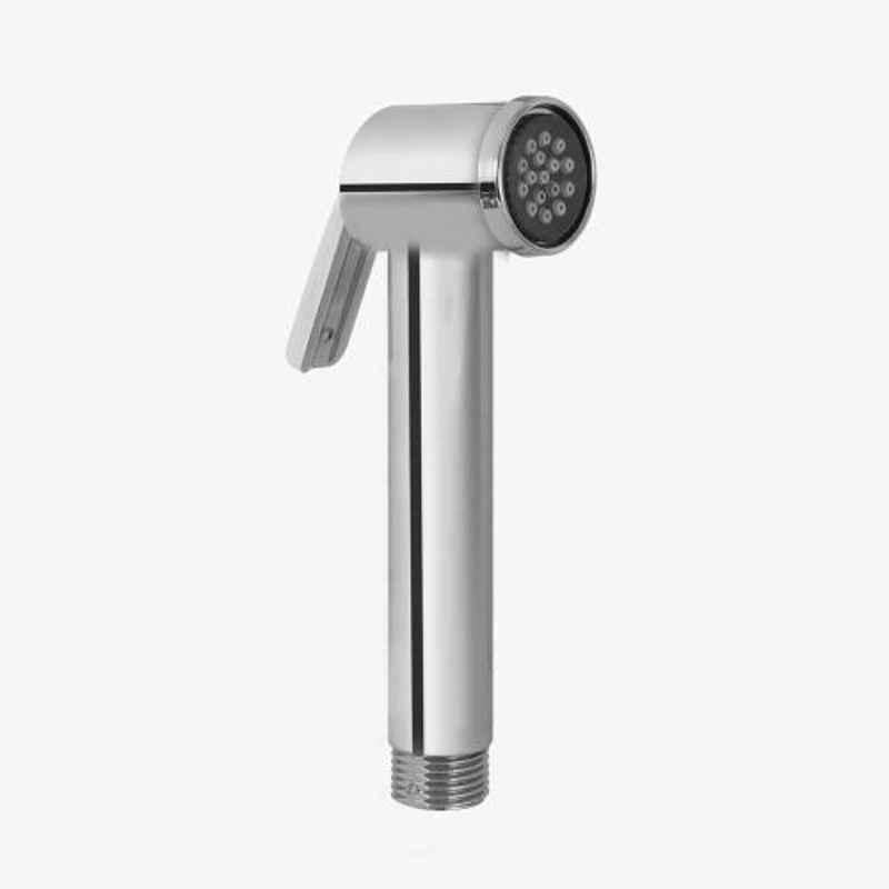 Kerovit 1m Silver Chrome Finish Health Faucet (Rubit Cleaning System) with Hook, KA580008