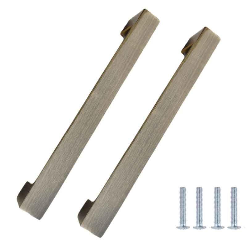 Atom PHS01 12 inch Brass Antique Finish Stainless Steel Pull Handle (Pack of 2)