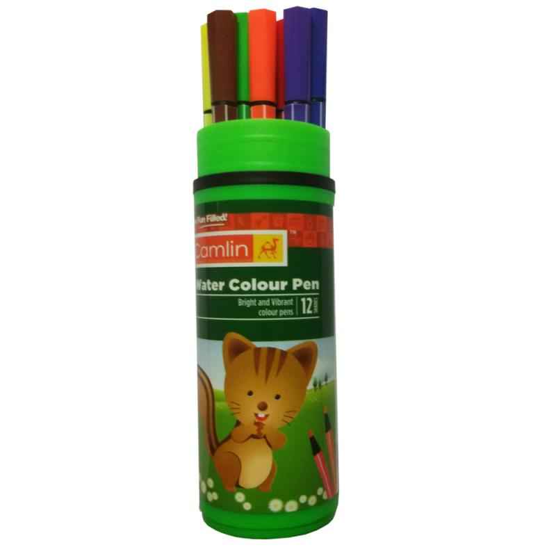 Camlin 12 Shades Water Colour Pens, 4044607