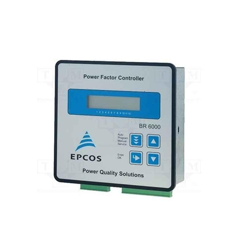 Epcos BR6000 Series 230V 6 Step T6 Transistor Output Relay Power Factor Controller, B44066R6106R230