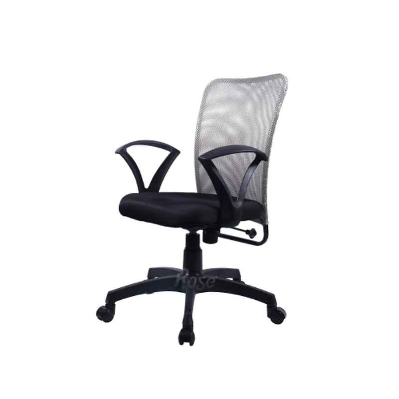 Rose Rdcsigma Mesh Fabric Mid Back Ergonomic Grey Office Chair