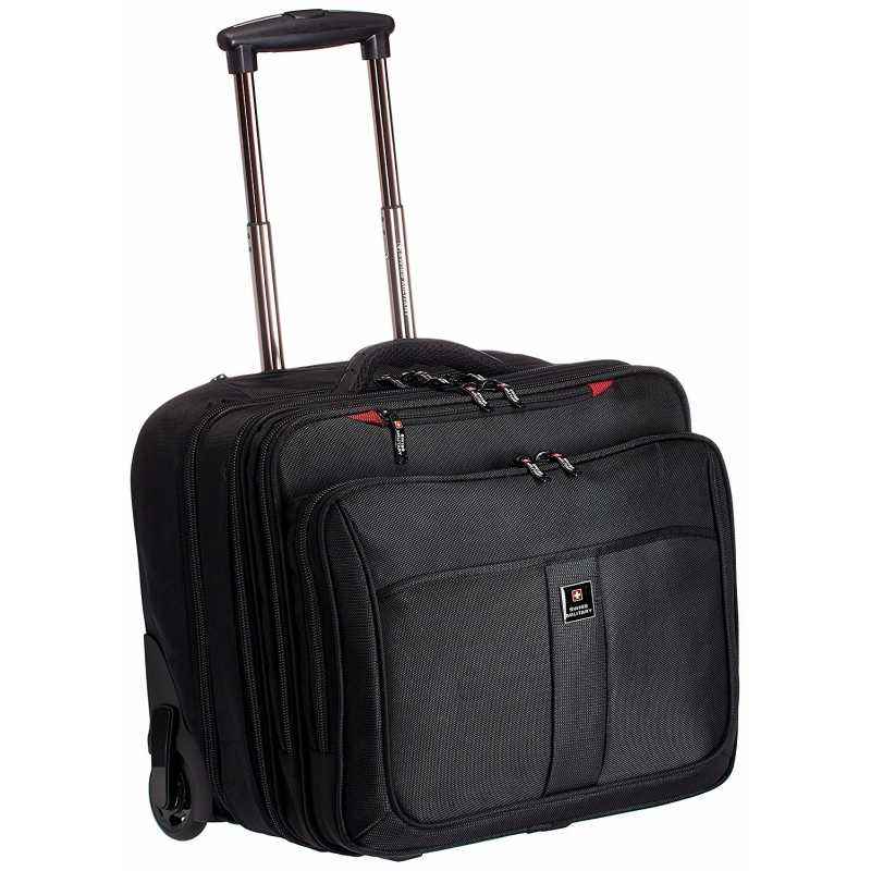 Swiss Military 45 Litres LTB-3 Black Colour Laptop Trolley Bag