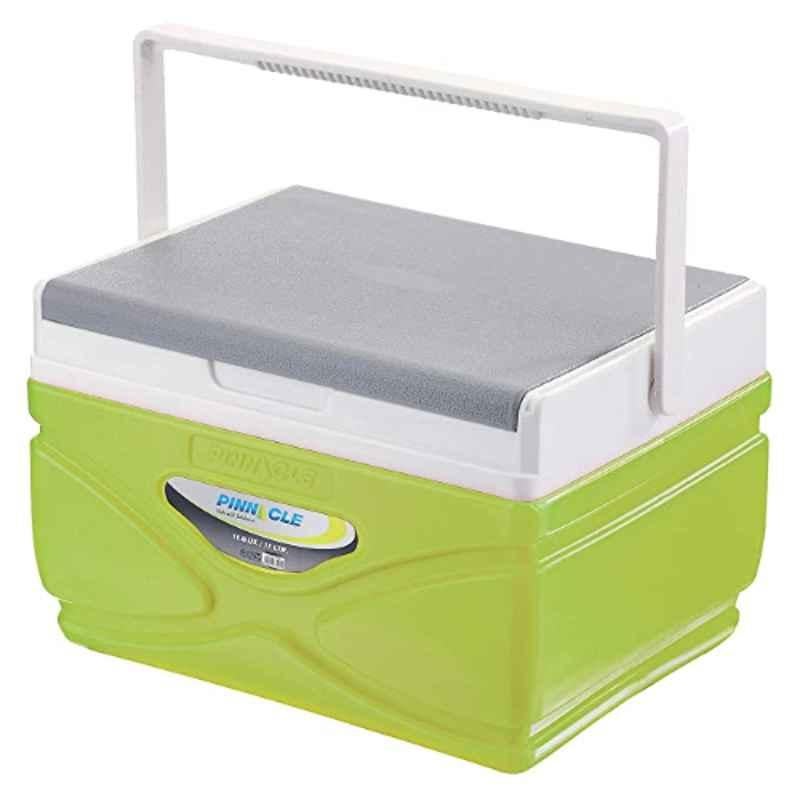 Pinnacle Prudence Polystyrene Green Ice Box with Soft Touch Handle