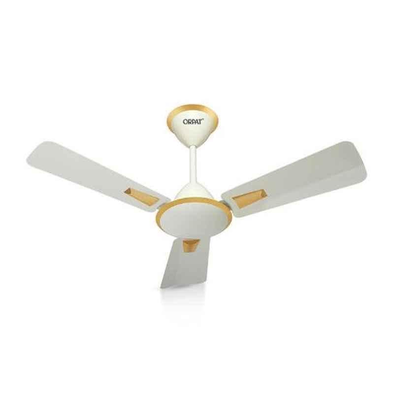 Orpat Air Max 900 65W Ivory Ceiling Fan, Sweep: 36 inch