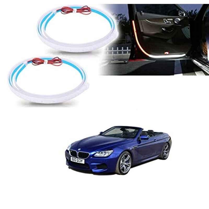 Kozdiko 2 Pcs 120cm Car Door Opening Warning LED Strips Safety Light Set for BMW 6 Series