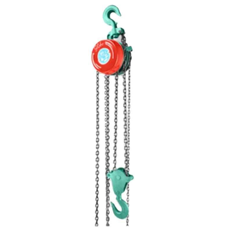 Globe Block Robo 5 Ton 3m Lift Chain Pulley with 1 Year Warranty, RB2