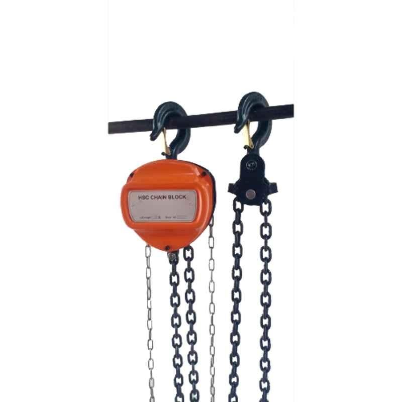 4G HSC 3 Ton 3m Mild Steel Chain Pulley Block