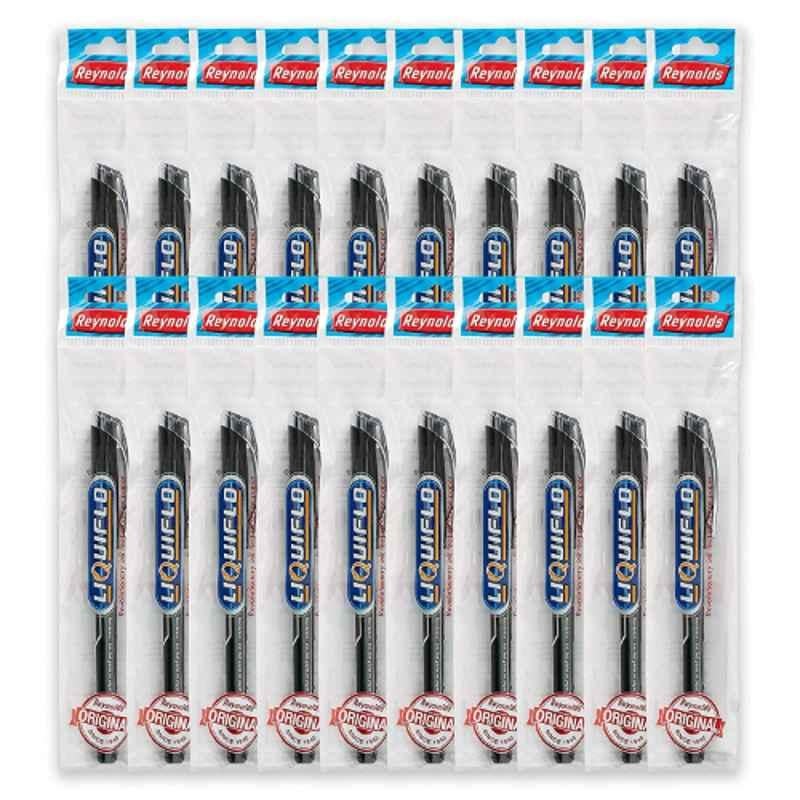 Reynolds Liquiflo 1mm Black Ball Pen (Pack of 35)