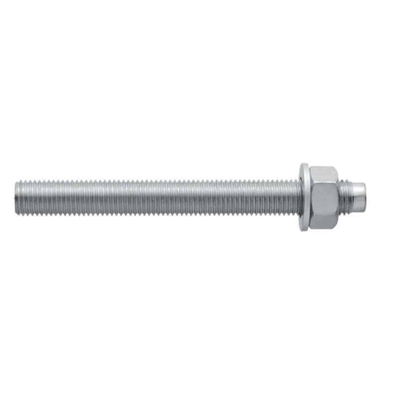Hilti HIT-V-5.8 M16x260mm Carbon Steel Zinc-Plated Anchor Rod for Injectable, 2057874 (Pack of 5)