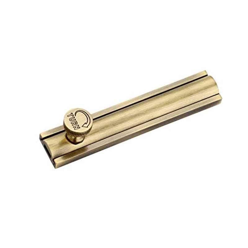 Bonus G5 Reflex 18 inch Antique Brass Round Tower Bolt