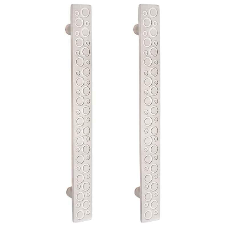 Atom PHS10 12 inch Silver Satin Finish Stainless Steel Pull Handle (Pack of 2)