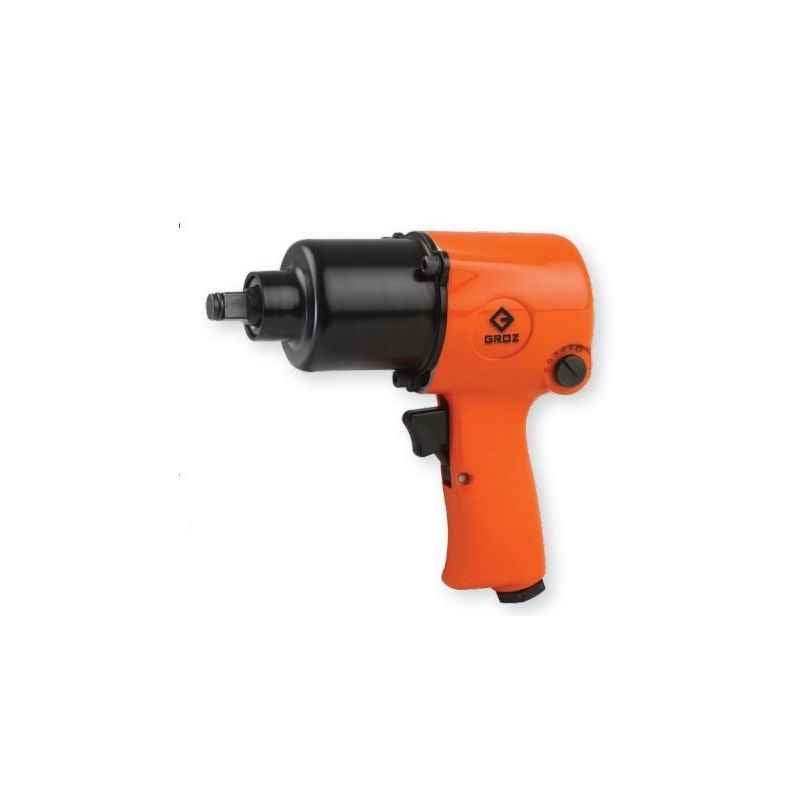 Groz 1/2 Inch Standard Air Impact Wrench, IPW/1-2/STD