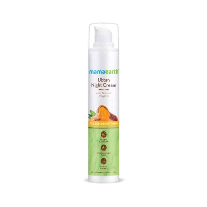Mamaearth 50g Ubtan Night Skin Brigtening Cream, MAE2003
