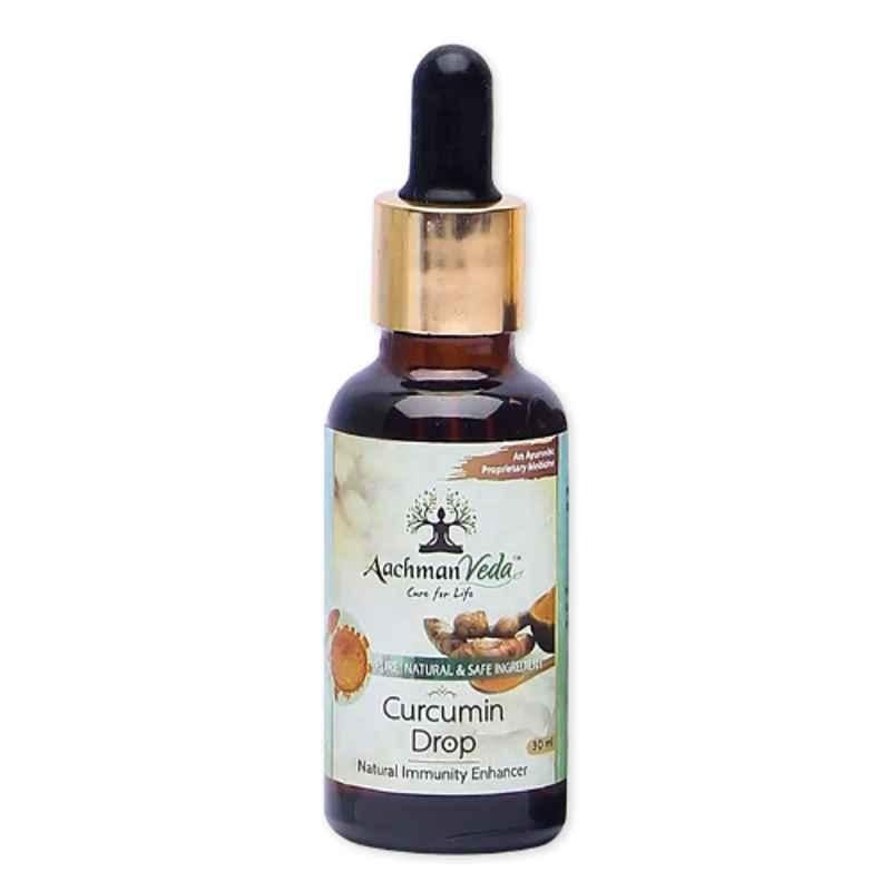 Aachman Veda 30ml Immunity Enhancer Curcumin Drop, 8939111485616