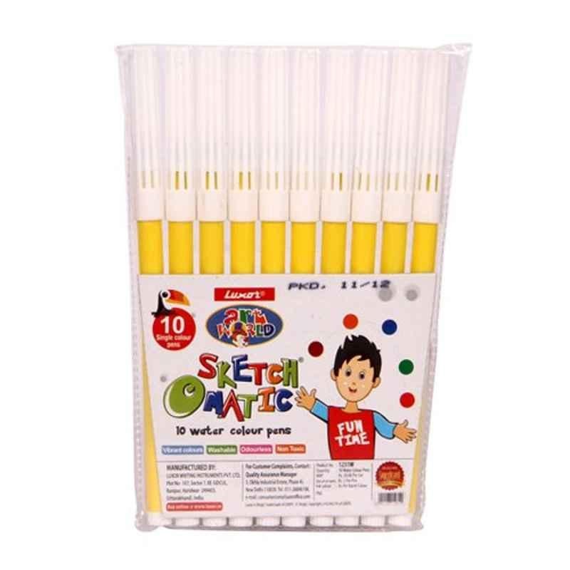 Luxor Yellow Sketch Pen, 949 (Pack of 500)