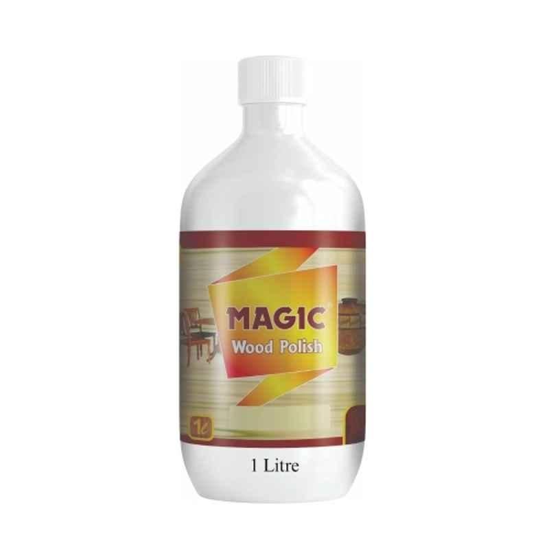 Magic Paints 1 Litre Wood Polish for Furniture Protection & Shine