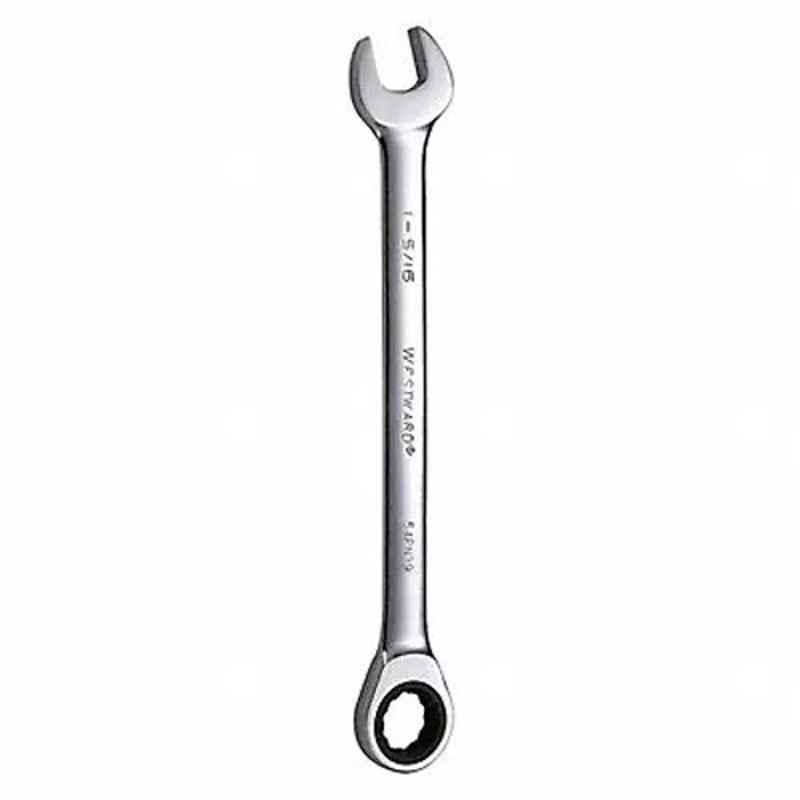 Westward 18 inch Alloy Steel Chrome Ratchet Wrench, 54PN39