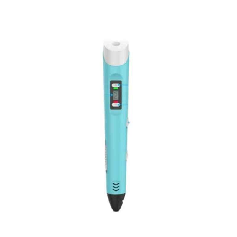 Sunlu SL200 Cyan Wireless Adjustable Temperature 3D Pen for Artistic Skills