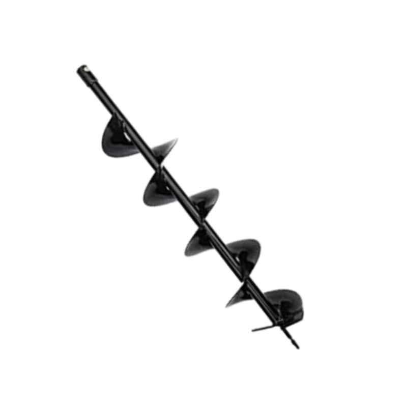 Orezen 4 inch Mild Steel Black Single Layer Earth Auger Drill Bit, EADB 4
