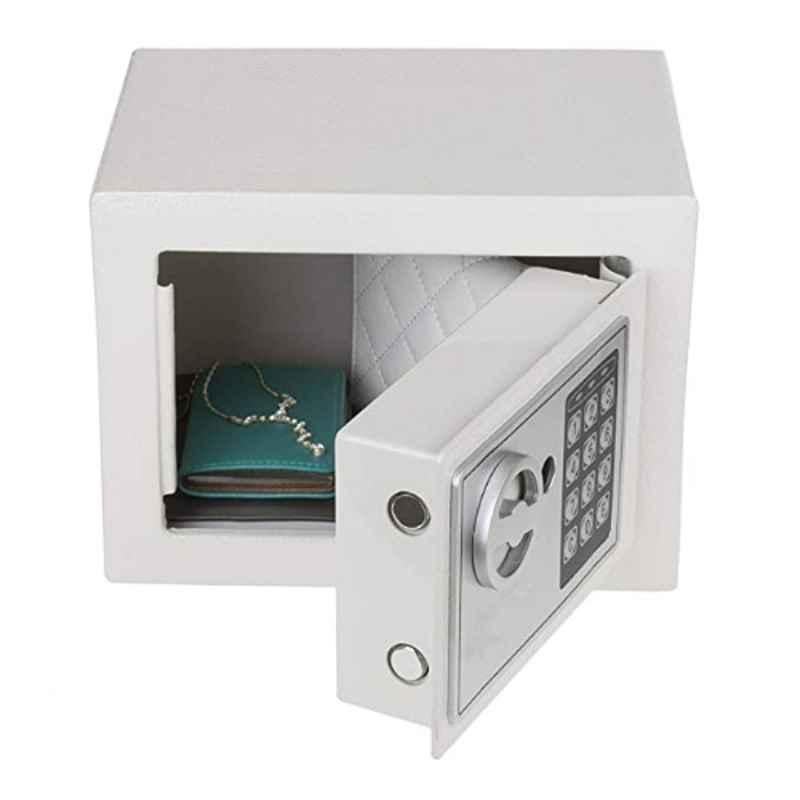 JD9 Alloy Steel Off White Digital Electronic Safe Locker