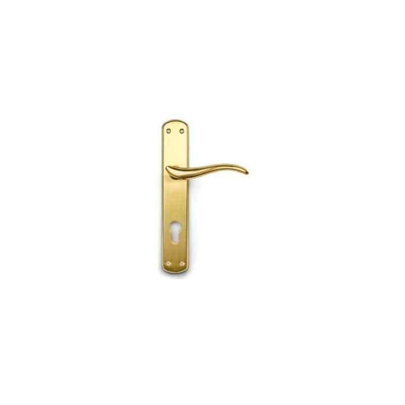 Godrej Aura Brass Finish Door Handle, 1493