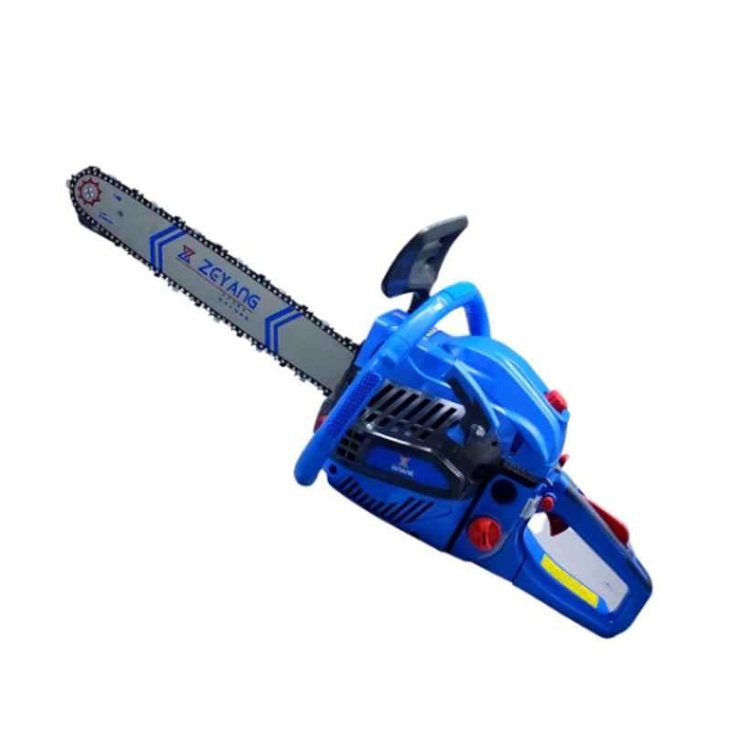 Zeyang 58cc 2 Stroke Chain Saw with 18 inch Bar Chain, ZECS 58CC