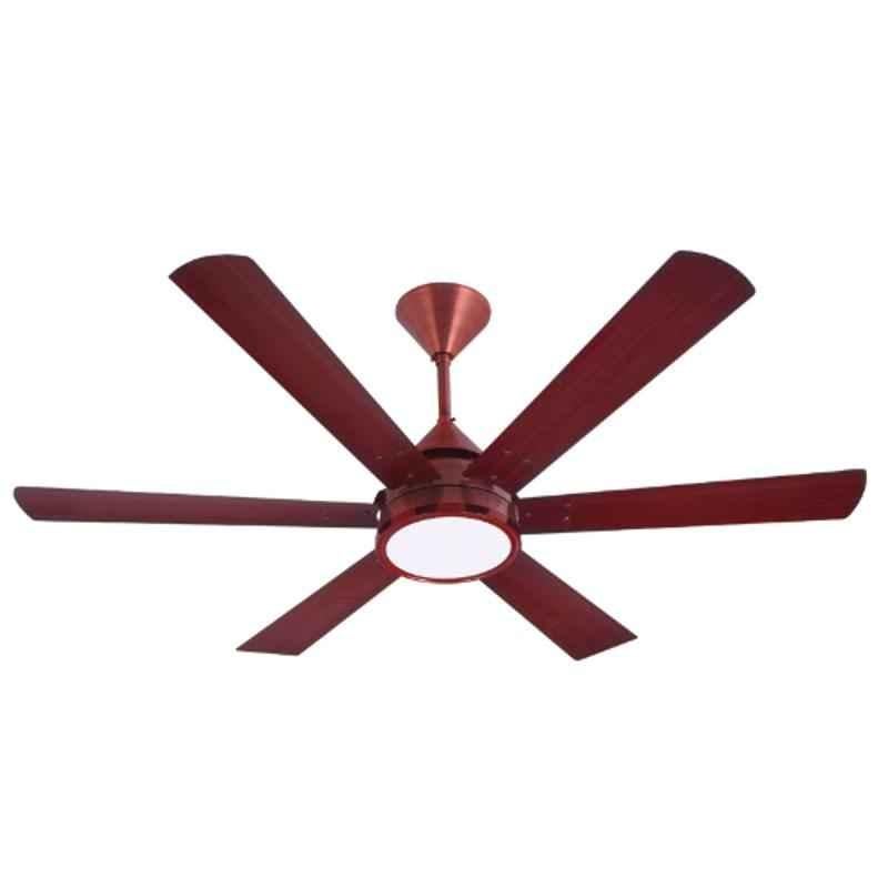 Breezalit Alina 80W Antique Copper Designer Ceiling Fan with Remote, BZ002, Sweep: 1200 mm
