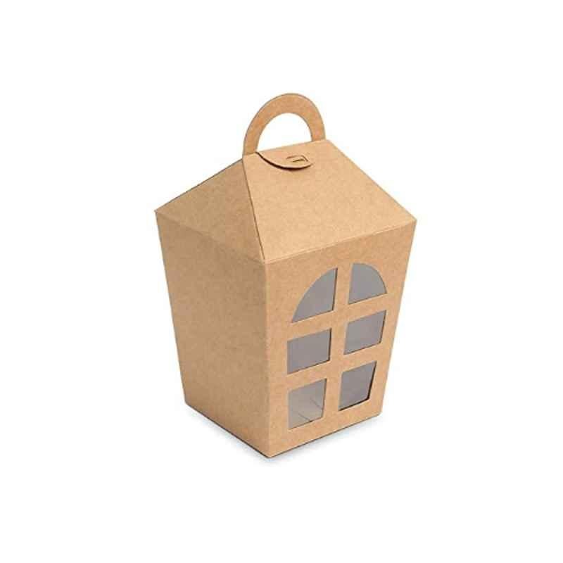 UDBHAV IDDIEN INC 2.75x2.75x4 inch 300 GSM Brown Kraft Paper Box, UI-109-10 (Pack of 10)