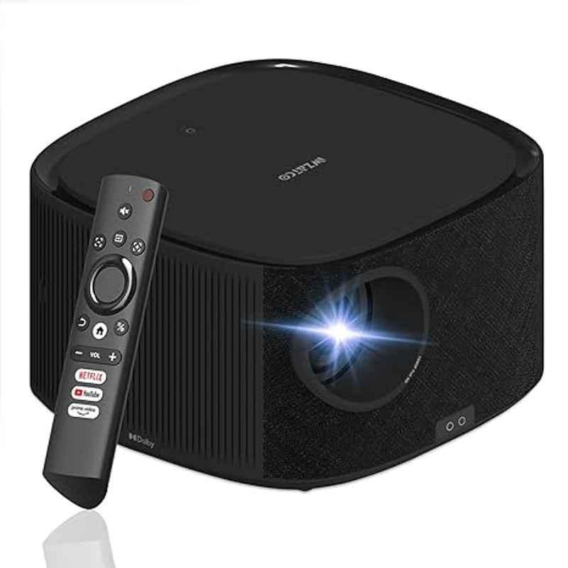 WZATCO Astra 1080P Native Full HD with 4K Support, Netflix + Dolby Certified Projector with 8900lm, Auto Focus & Auto Keystone, HDMI ARC