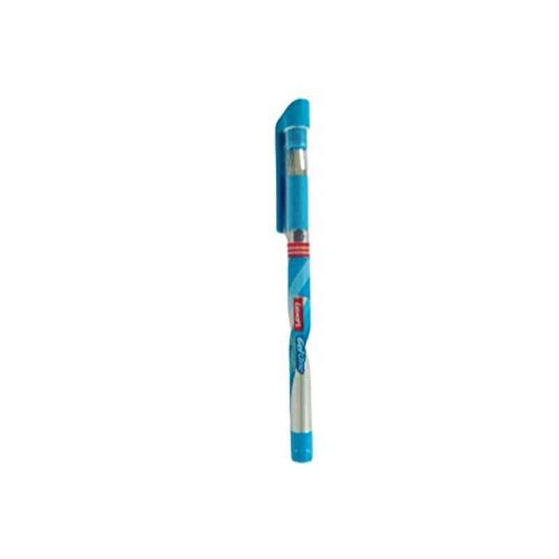 Luxor 5 Pcs GelOne 0.6mm Blue Ball Point Pen Set, 2014 (Pack of 100)
