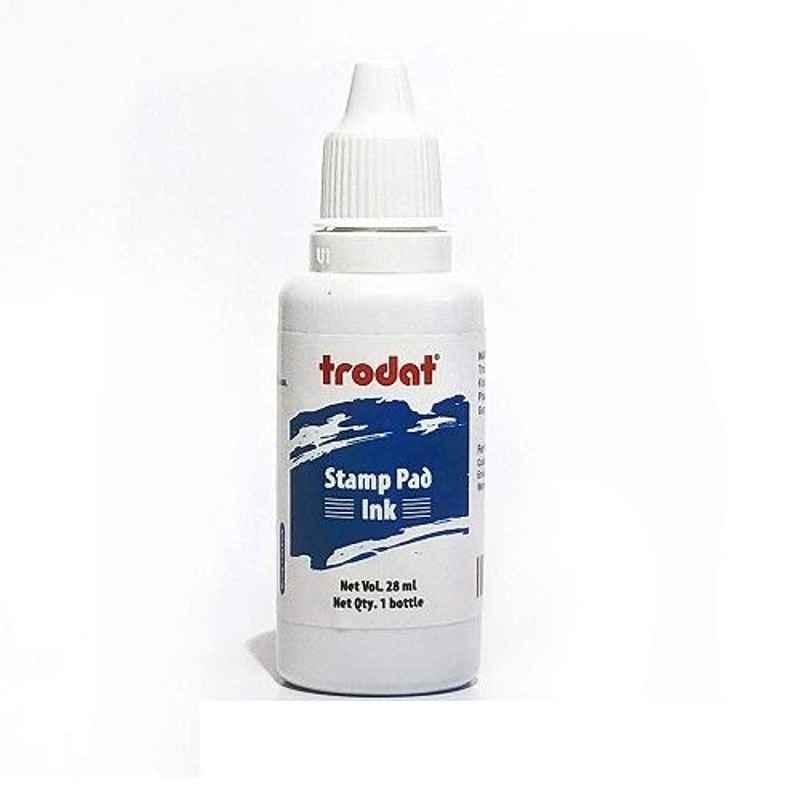 Trodat 28ml Blue Stamp Pad Ink Bottle