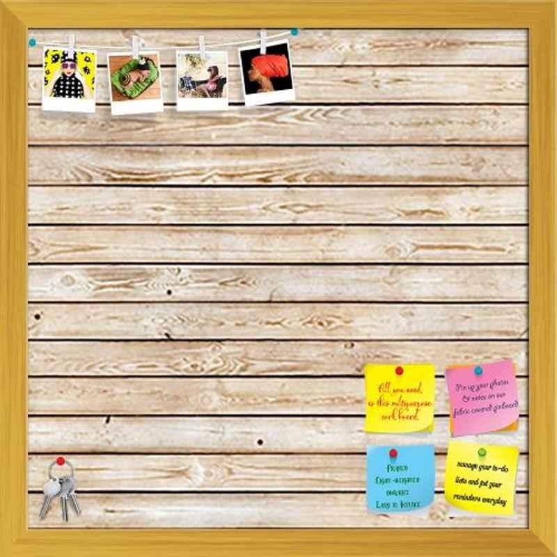 ArtzFolio 50.8x50.8x1cm Golden Printed Bulletin Notice Pin Soft Board, AZSAO30392892BLB_FR_L_03_GD