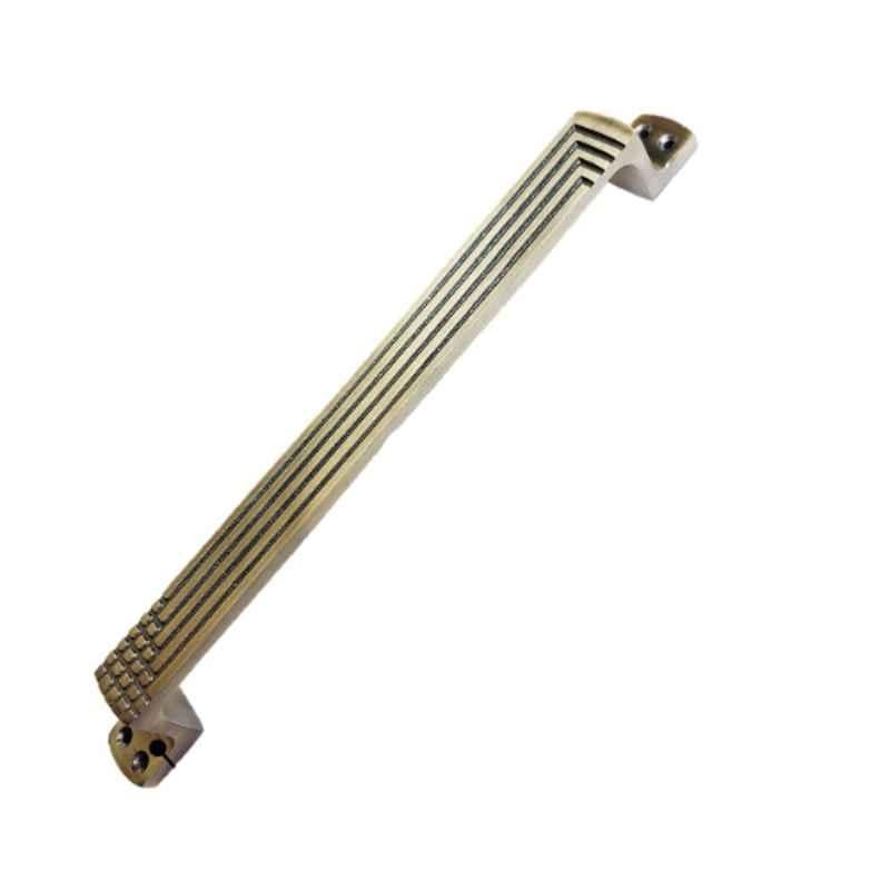 Atom 12 inch Brass Antique Finish Dotline Aluminium Pull Handle