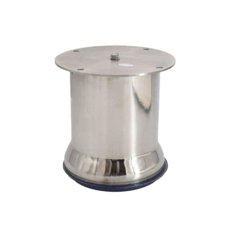 RAB 8 inch Stainless Steel Silver Glossy Finish Sofa Leg, Dum-65MM