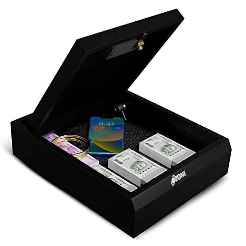 Ozone Ezee Plus 5.28L 35x28x8cm Stainless Steel Black Digital Safe