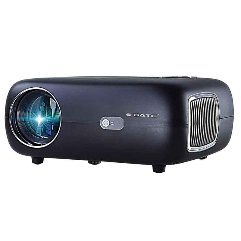 Egate K9 Pro-Max Android 8400lm LED Projector FHD 1080p Native|4k Support|Dual WiFi & Bluetooth + USB + HDMI|210" Screen|Auto Focus & Keystone|E08i33