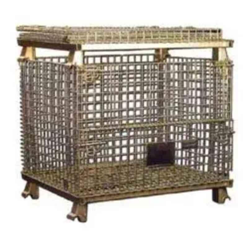 SEL 1MT Steel Wiremesh Fully Collapsible Pallet, CB