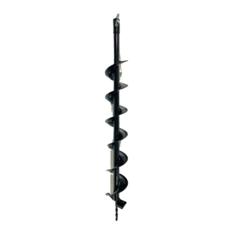 Generic 4 inch 2.6ft Earth Auger Double Spiral Drill Bit