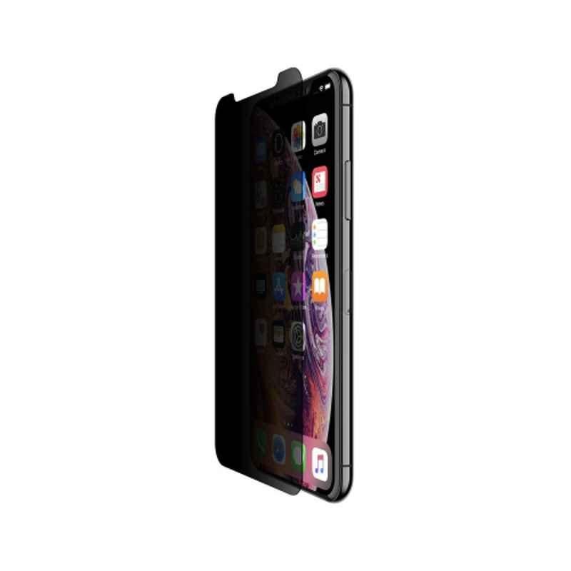 Belkin iPhone XS & X Privacy Screen Protector Tempered Glass, F8W924zz